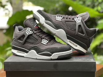 Air Jordan 4 “Black Canvas”