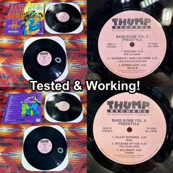 Bass Bomb Freestyle Vol. 2: Latin Hip Hop by Various Artists Vinyl Thump Records