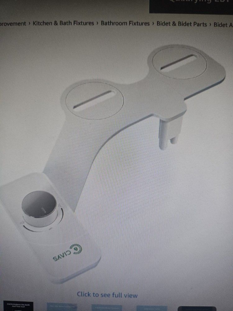 Toliet bidet non electric.
