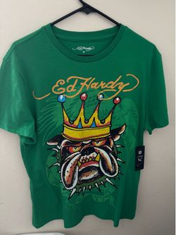 Ed hardy rhinestone shirt