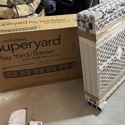 Superyard Play Yard Barrier - kid gate(s)