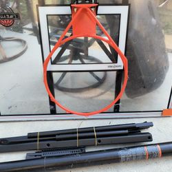 Brand New Basketball Hoop With Back Board And Base