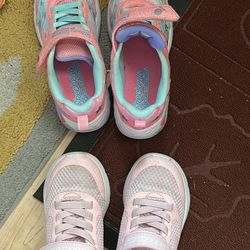 Skecher Girls Shoes Bundle Size 12.5
