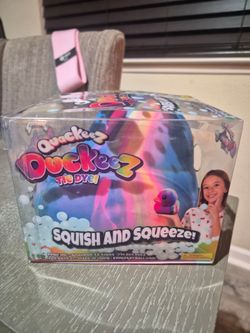Quackeez Duckeez Tie Dye Squishy
