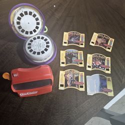 Vintage Tyco 3D View-Master With 34 Regular Reels & 6 Harry Potter Reels Lot