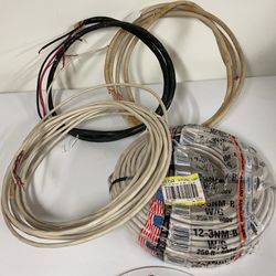 Large Assorted Lot of Electrical Cable Wire