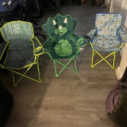 Kids Lawn Chairs All 3 For 50.00