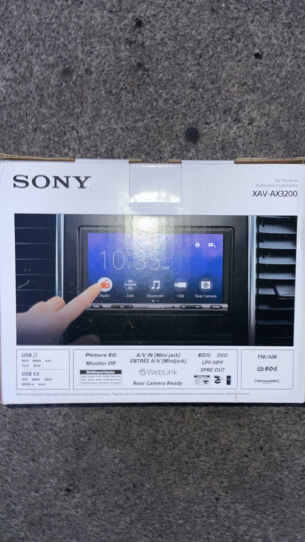 sony XAV-AX3200