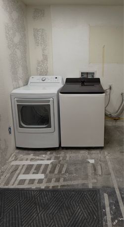 Washer and Dryer LG