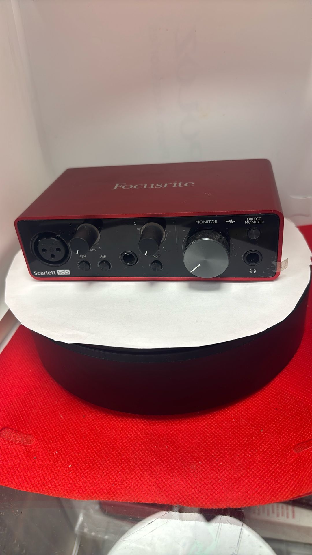Focusrite Scarlett Solo 3rd Gen USB Audio Recording Interface
