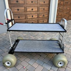Beach Magliner with top and bottom shelf (Beach Dolly)