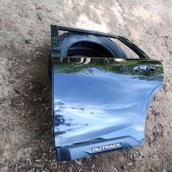 Driver Side Rear Door For A Subaru Outback 2020 To 2024 OEM Part