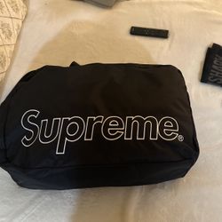 Black Supreme Duffle