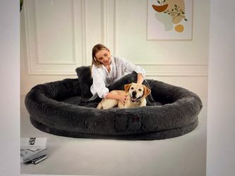 Brand new human dog bed 73"x56"x12"
