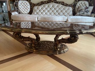 Estate sale! European style coffee table