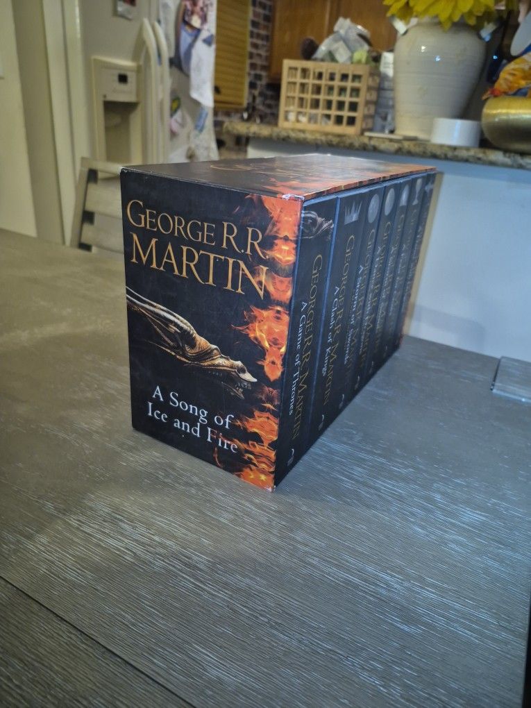 Song Of Ice And Fire Book Collection
