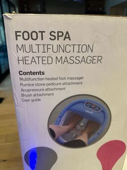 Heated foot spa