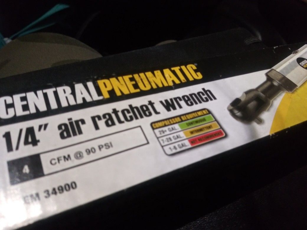 1/4 air ratchet wrench