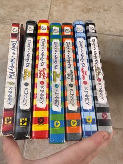 Diary of a Wimpy kid 7 pack
