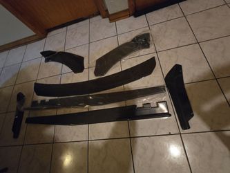 2012-2015 Civic coupe carbon fiber front lip kit
