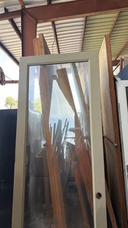 36 by 92 Exterior Full Glass Door