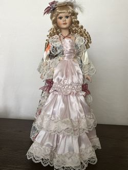 Menie Porcelain Doll