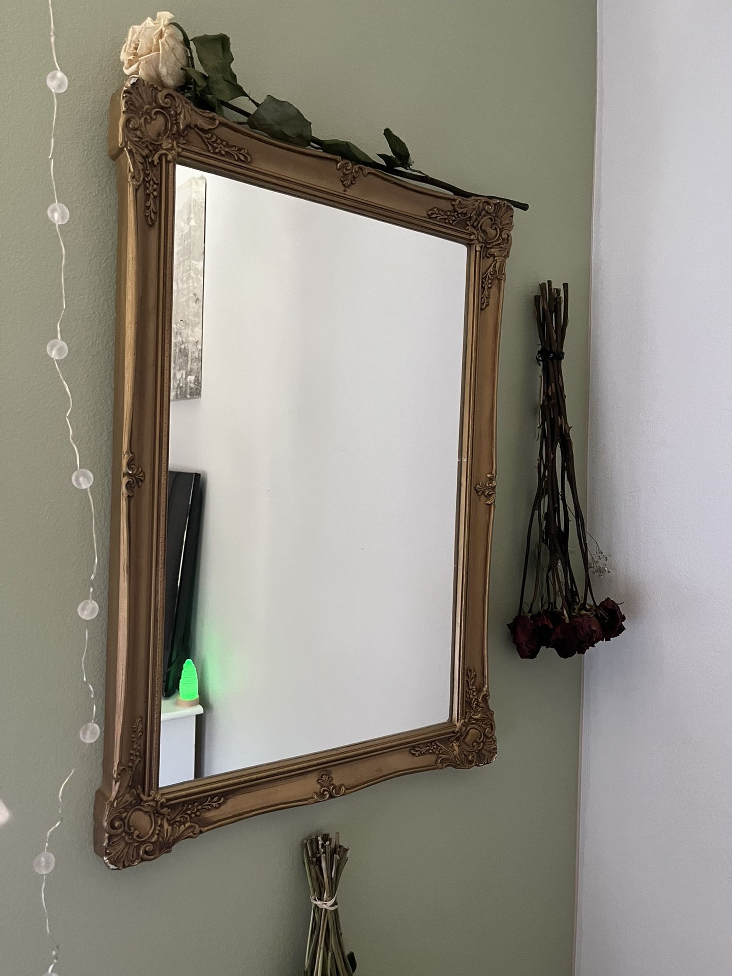 Antique Gold Mirror