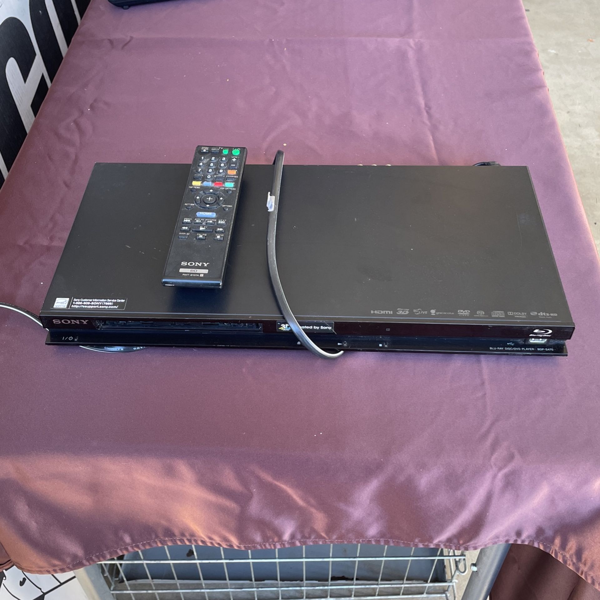 Sony Blu Ray 3D