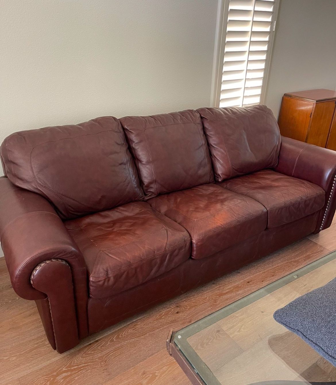 Leather Couch