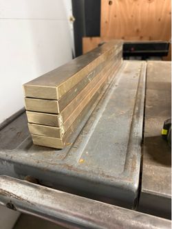 Brass flat bar