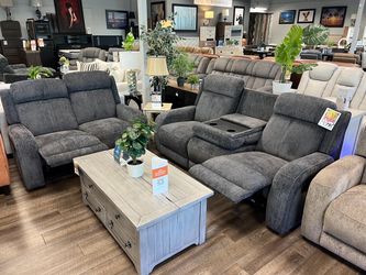 Reclining sofa and loveseat set ON SALE NEW