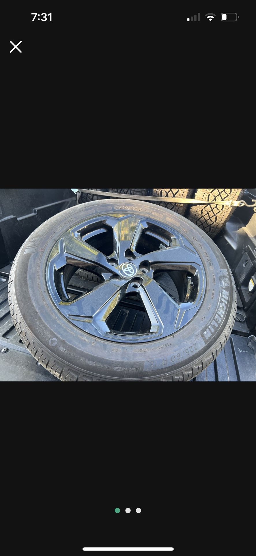 18” Toyota RAV4 Rims And Tires