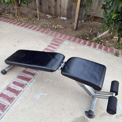 Workout Bench Plus 60lbs Dumbbell 