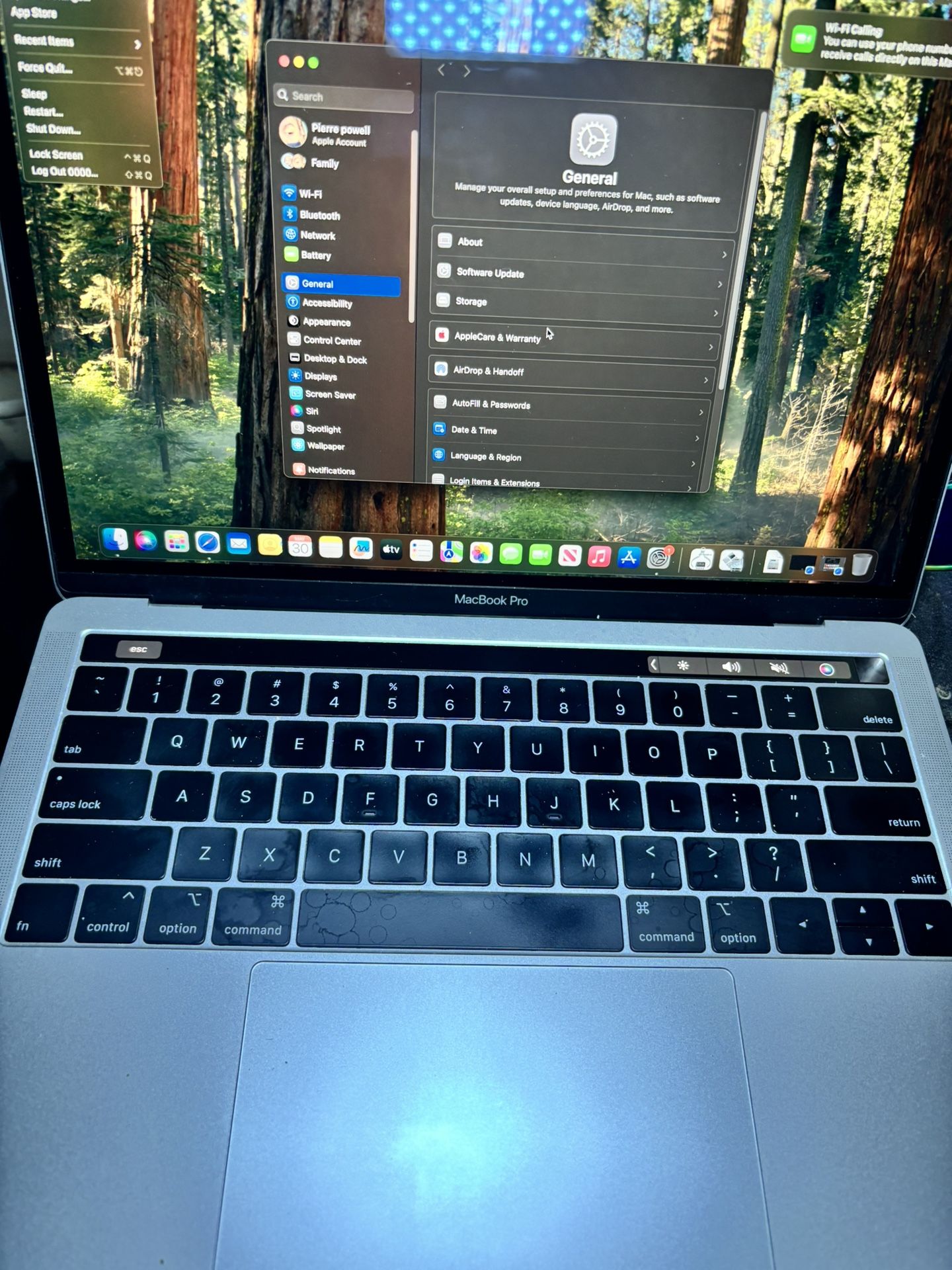 MacBook Pro 2018 Touchbar