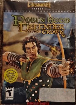 (Collectors) Sealed Robin Hood Defender Of The Crown PC CD ROM