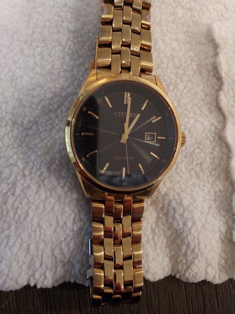 Citizen Corso Eco-drive Gold Watch