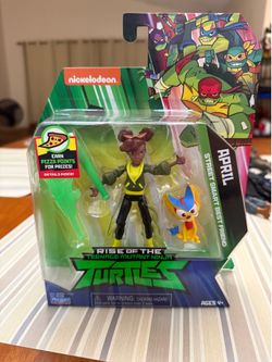 Rise of the Teenage Mutant Ninja Turtles April O'Neil Action Figure New