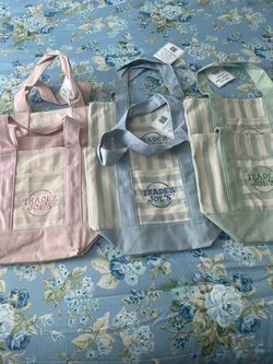 Trader Joe’s mini canvas tote bags