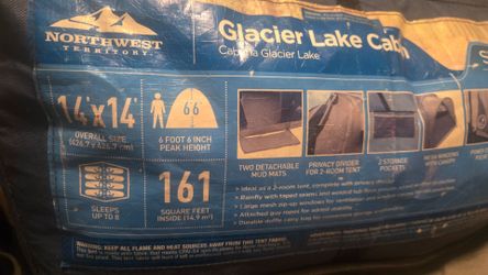 Northwest Territory Glacier Lake Cabin Tent