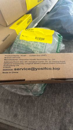 Usfook 16-30 curtain rod