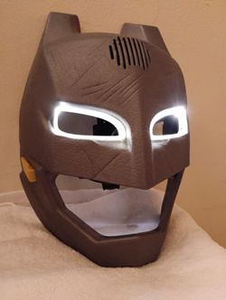 High Quality Batman Mask Costume Halloween Voice Changer Led Lights Marvel