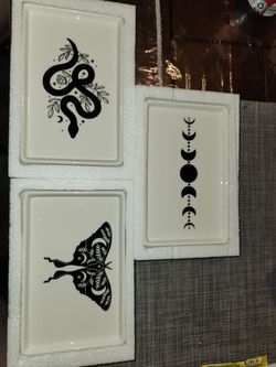 Celestial Ceramic Trinket Trays