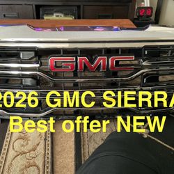 2026 GMC SIERRA GRILL.    NEW