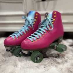Riedell Orbit “Orchid” Roller Skates – Size 10 (Fits Women’s 11)