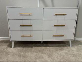 White dresser