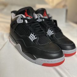 Jordan 4 Bred Reimagined Size 10