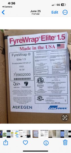 Fire wrap