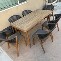 Purple Leaf - 6 Seater Outdoor Dining Table