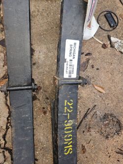 REAR LEAF SPRINGS