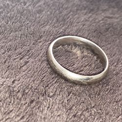White Gold Ring 